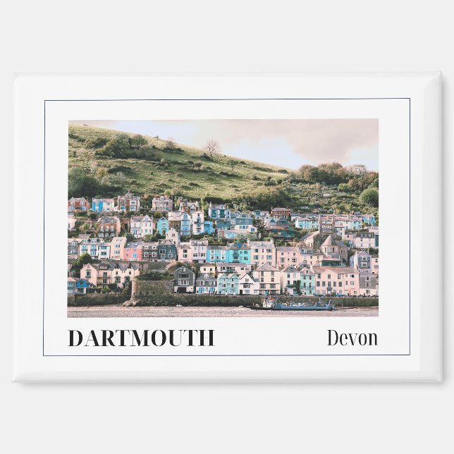 Dartmouth, Devon, England Magnet (Vorderseite)