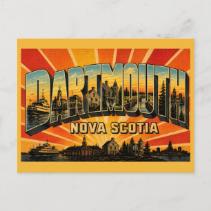 Dartmouth Nova Scotia Zwillingsstadt Postkarte