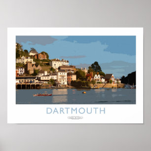 Dartmouth Railposter Poster