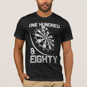 Darts 180 Triple 20 Dartboard 108 T-Shirt