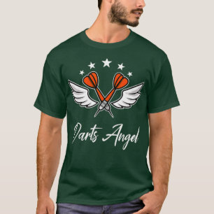 Darts Angel - 180 Bullseye Best Darts Player T-Shirt