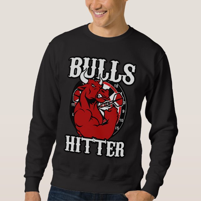 Darts Bull Bullseye Hitter Strong 180 Champions Sweatshirt (Vorderseite)