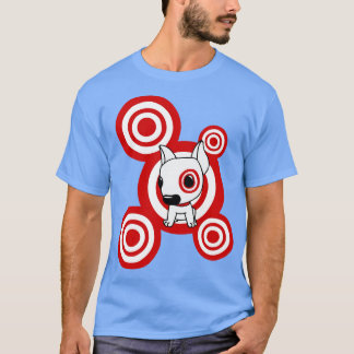 Darts Bullseye Dog Teammitglied TShirt
