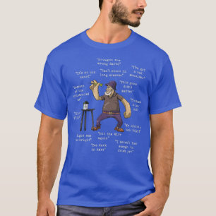 Darts Bullseye Funny Quote Sprichwort für Dart-Ge T-Shirt