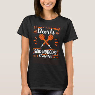 Darts Champion Vintag Arrow Dartboard Dart Player T-Shirt