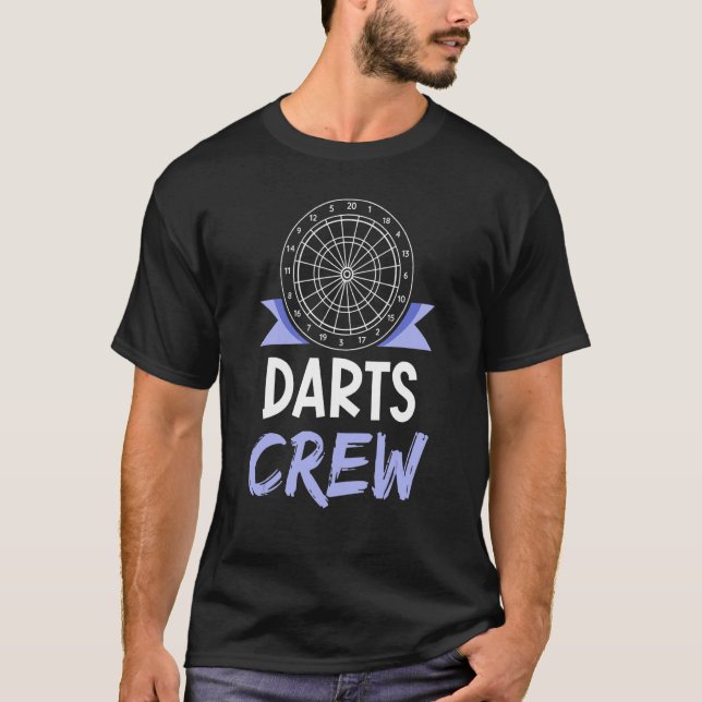 Darts Crew Dart Hobby Player T-Shirt (Vorderseite)