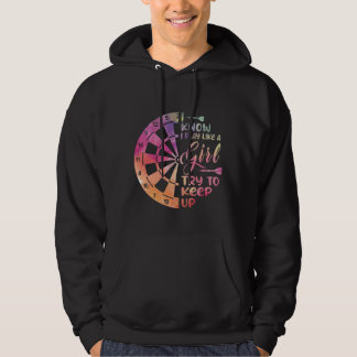 Darts Damen Geschenk Pfeile Feld Team Spielen wie  Hoodie