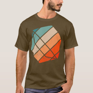 Darts Dart Dartist Retro Sonnenuntergang Arrow T-Shirt