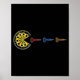 Darts - Dart-Mann Poster