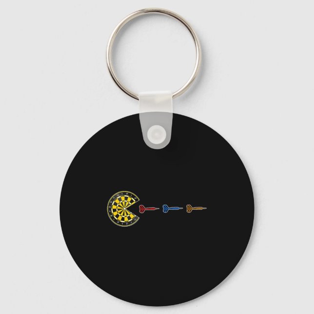 Darts - Dart-Mann  Schlüsselanhänger (Vorderseite)