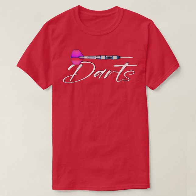 Darts Dart Player Dart Sport Dart Long Sleeve T-Shirt (Design vorne)