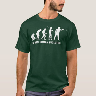 Darts Dart Player Evolution gibt Männern Frauen Ki T-Shirt