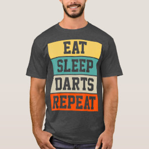 Darts Dart Player Retro Funny Gift T-Shirt