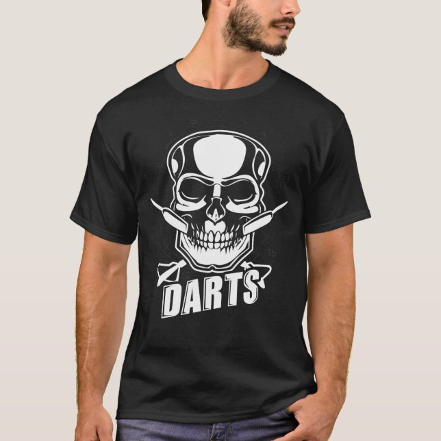Darts Darts Darts Darts T-Shirt (Vorderseite)