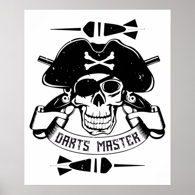 Darts - Darts Master Skull Poster (Vorne)
