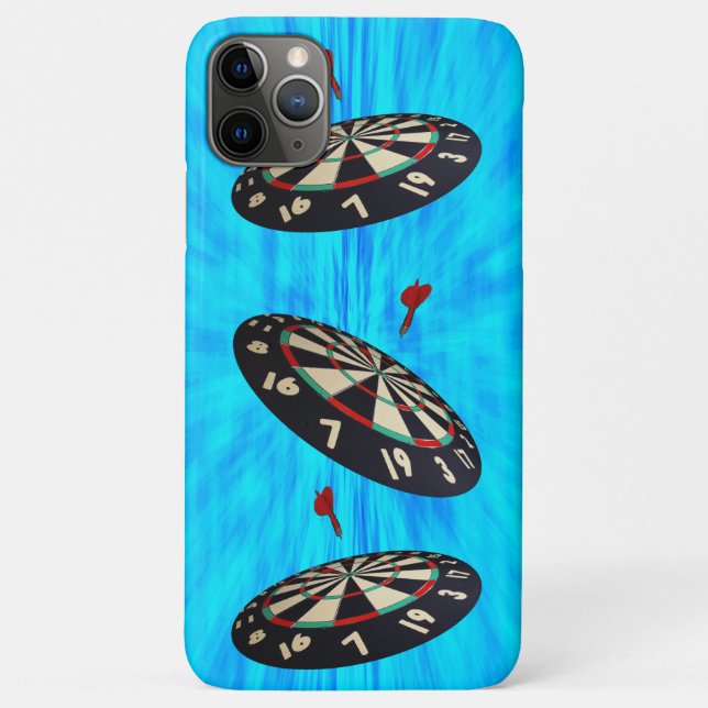 Darts Destination Bullseye, Case-Mate iPhone Hülle (Rückseite)