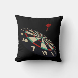Darts Destination Bullseye, Throw Cuchion Kissen