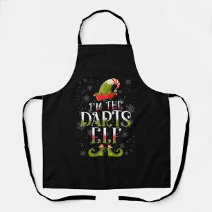 Darts Elf Christmas Schürze