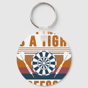 Darts Funny Happiness ist ein enger Dreier Club Gi Schlüsselanhänger