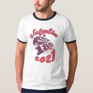 Darts ist mein Valentine 2021 T-Shirt