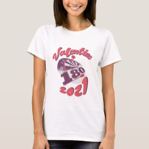 Darts ist mein Valentinstag 2021 T-Shirt