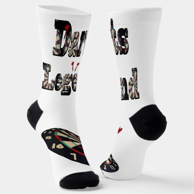 Darts Legend, Crew-Socken Socken (Gewinkelt)
