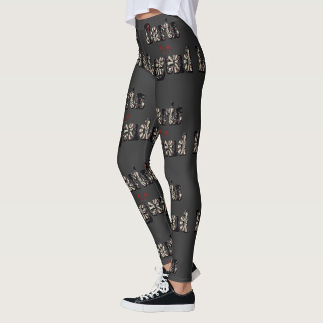 Darts Legend ist das Wort. Leggings (Links)