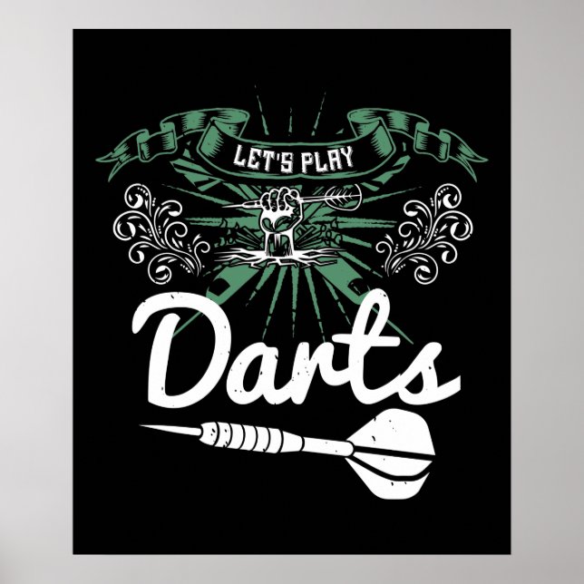 Darts - Let's Play Darts Poster (Vorne)