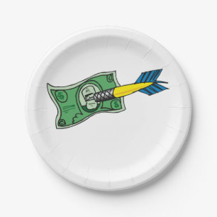 Darts Money Pappteller