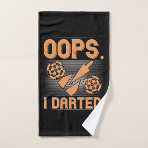 Darts - Oops I Dark Handtuch