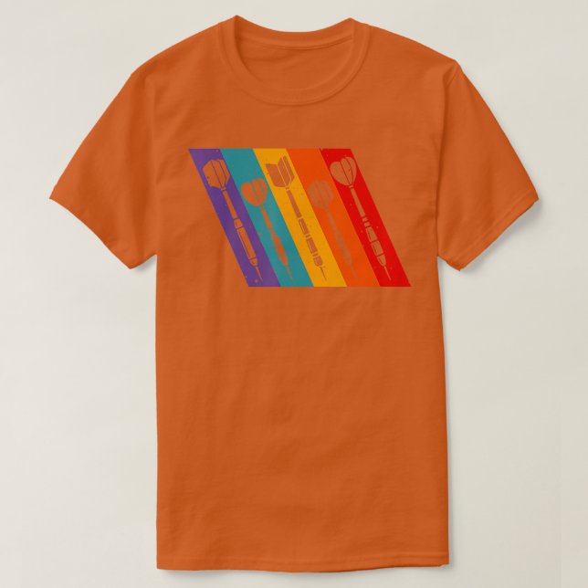 Darts Player Design für Männer Frauen Kunst Liebha T-Shirt (Design vorne)