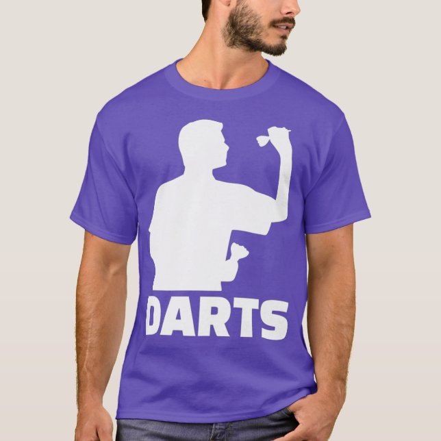 Darts Player Premium T-Shirt (Vorderseite)