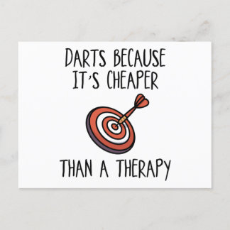 Darts Postkarte