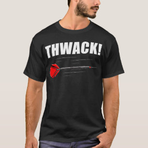 Darts - Rücken-Arrow-Bullseye - Pub T-Shirt