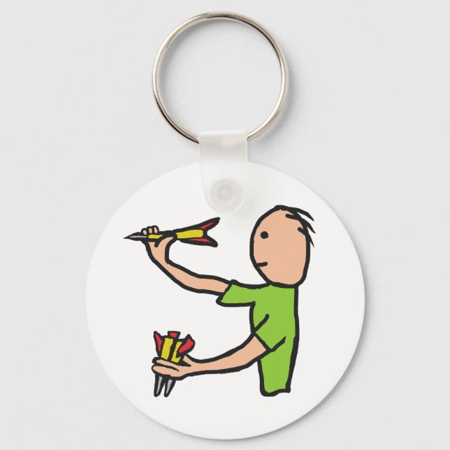 Darts Schlüsselanhänger (Vorderseite)