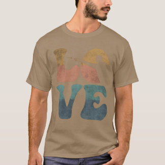 Darts-Spieler LOVE lustig T-Shirt