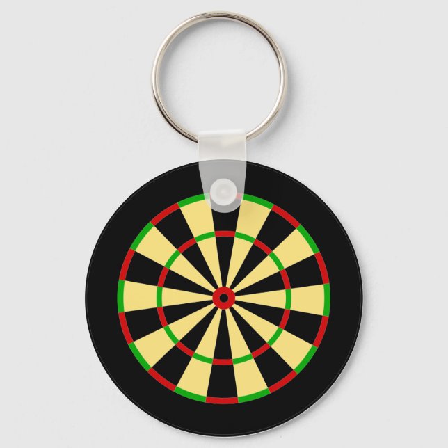 Darts Target Schlüsselanhänger (Vorderseite)