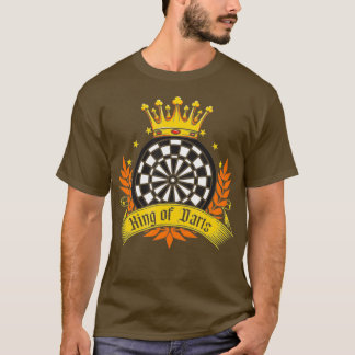 Darts Team - Dartists Dart-throwing auf Dartboard T-Shirt