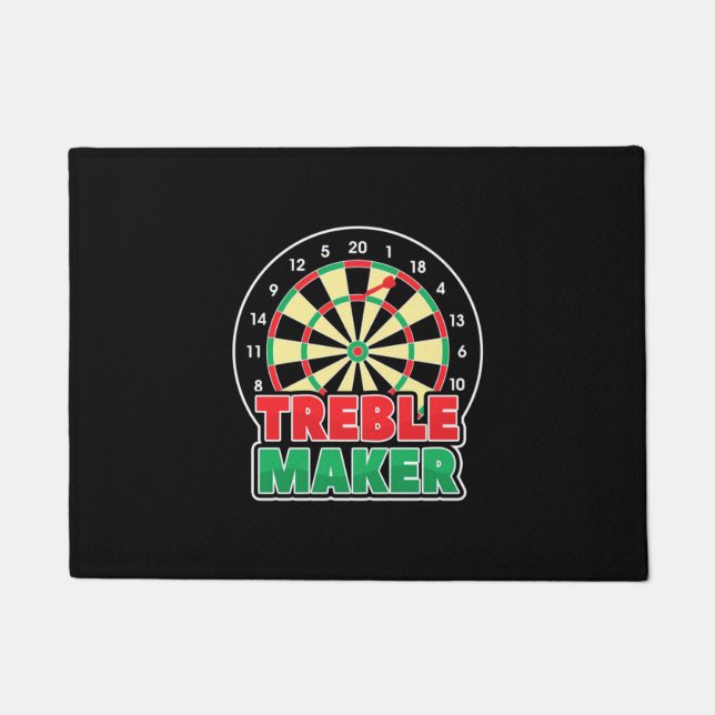 Darts Treble Maker Fußmatte (Vorderseite)
