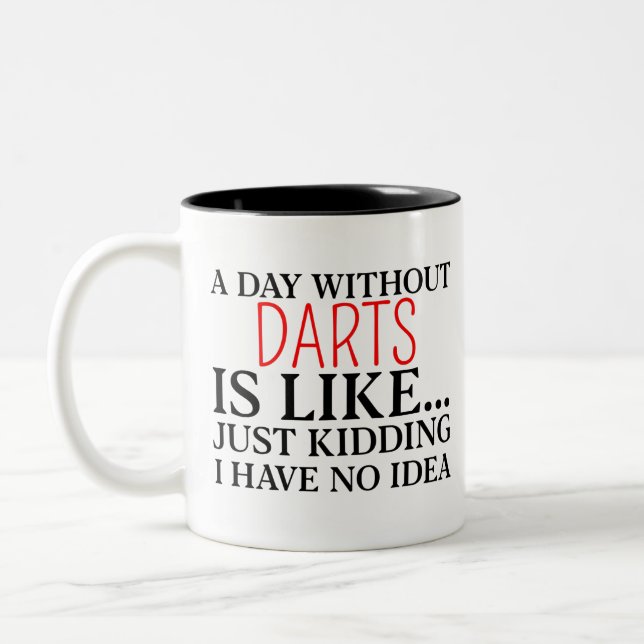 darts zweifarbige tasse (Links)