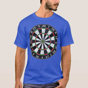 Dartscheibe Bullseye Ziel Dart Board Vintage T-Shirt