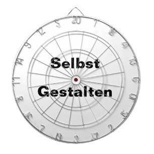 Dartscheibe Gestalten - Vorlage