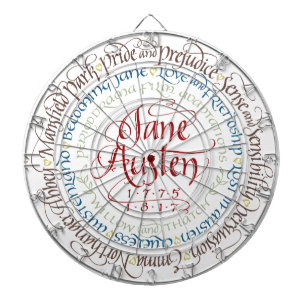 Dartscheibe - Jane Austen-Zeitraum-Dramen