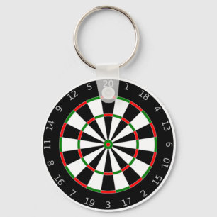 Dartscheibe Schlüsselanhänger