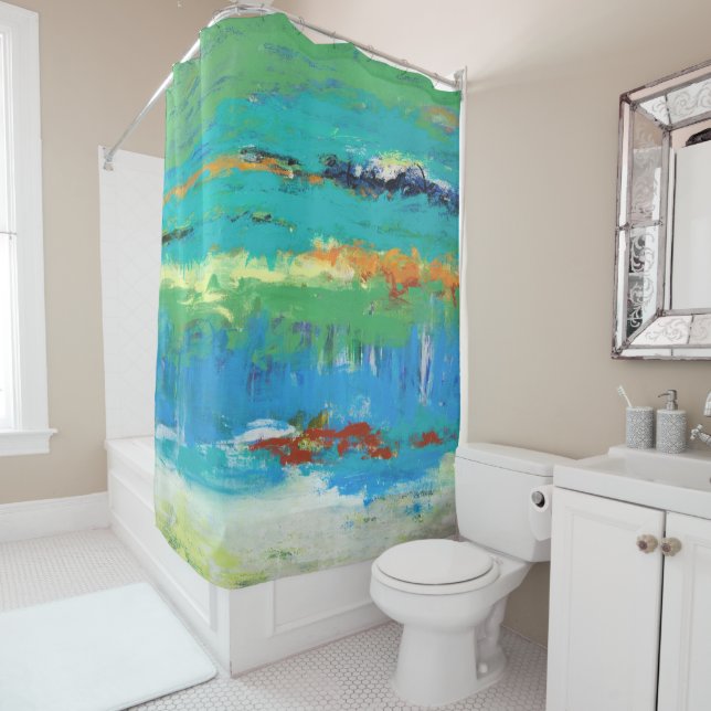 Darüber hinaus duschvorhang (Beispiel)