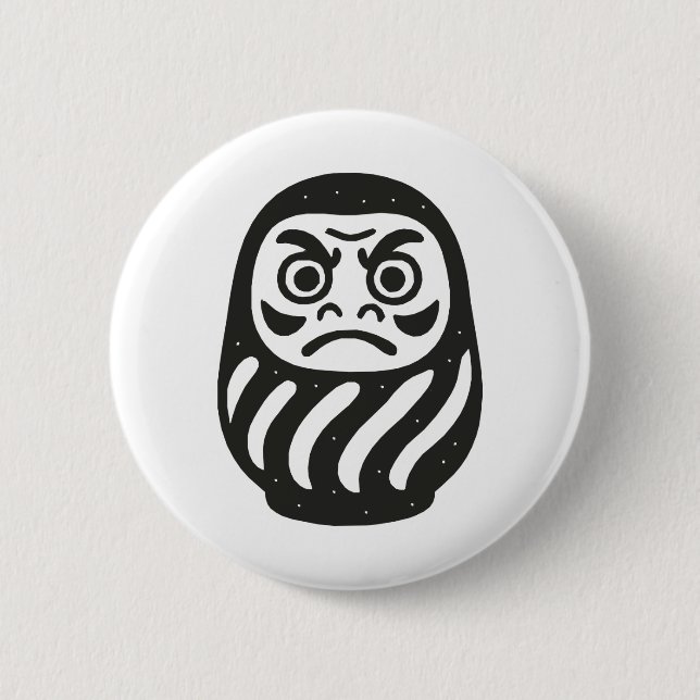 Daruma Button (Vorderseite)