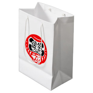 Daruma doll Gift Bags Mittlere Geschenktüte