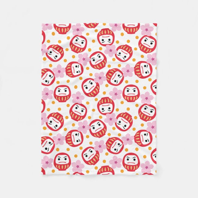 Daruma Fleecedecke (Vorderseite)