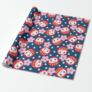 Daruma Geschenkpapier