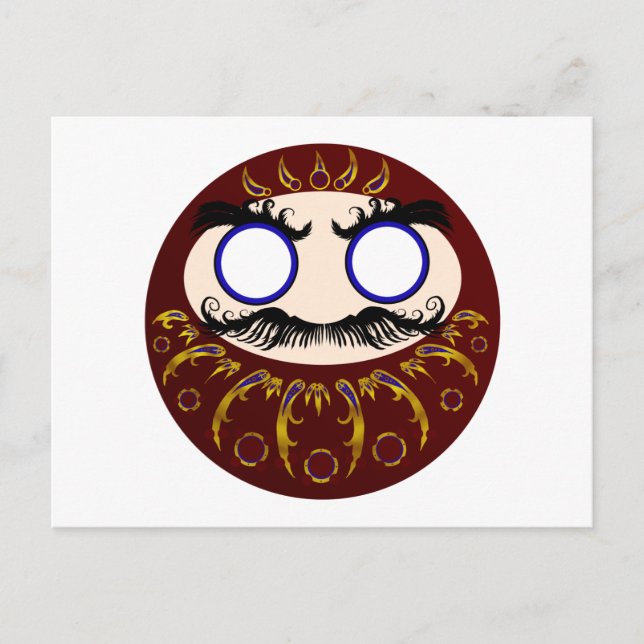 Daruma I Postkarte (Vorderseite)